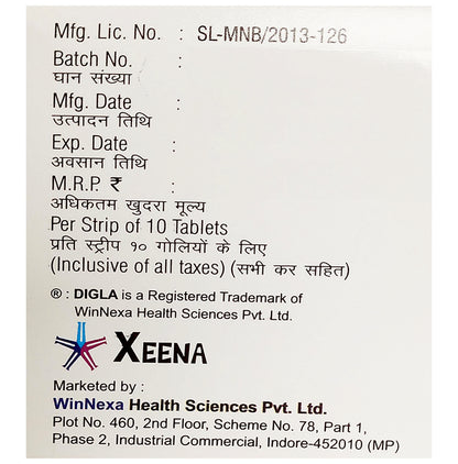 Digla M 10/1000 Tablet ER