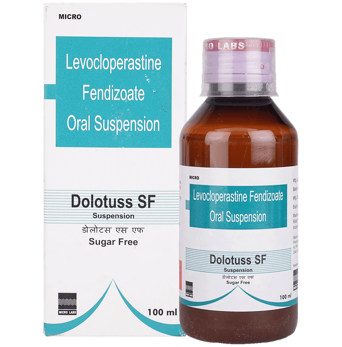 Dolotuss SF Oral Suspension Sugar Free - Classic Derma