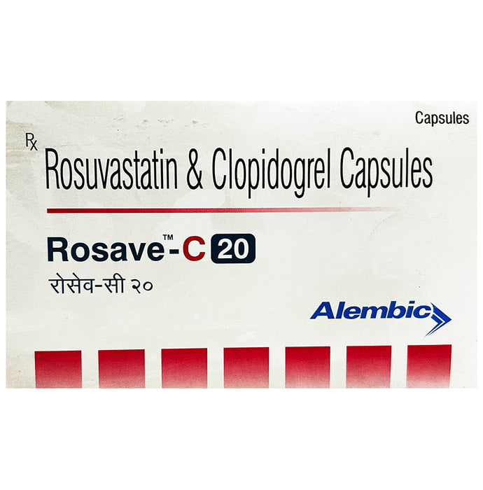 Rosave-C 20mg/75mg Capsule - Classic Derma