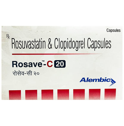 Rosave-C 20mg/75mg Capsule - Classic Derma