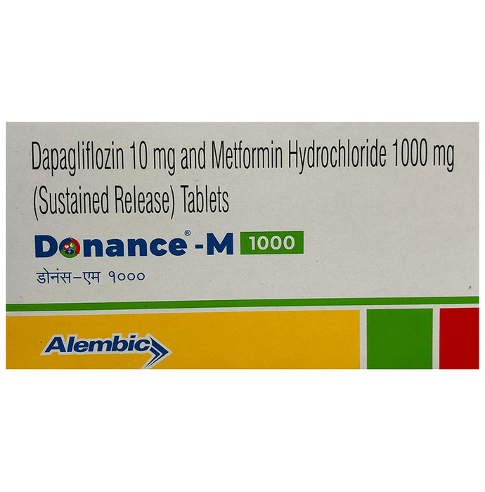 Donance M 10mg/1000mg Tablet SR - Classic Derma