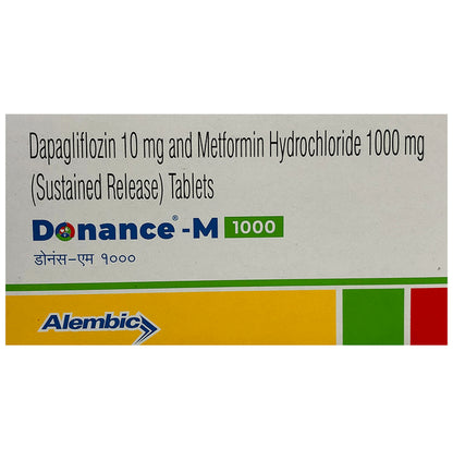 Donance M 10mg/1000mg Tablet SR - Classic Derma