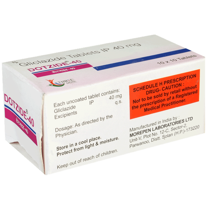 Dotzide 40mg Tablet