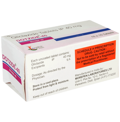 Dotzide 40mg Tablet