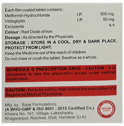 Dppcure M 50/500 Tablet
