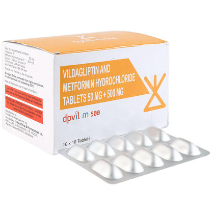 Dpvil M 500mg/50mg Tablet - Classic Derma
