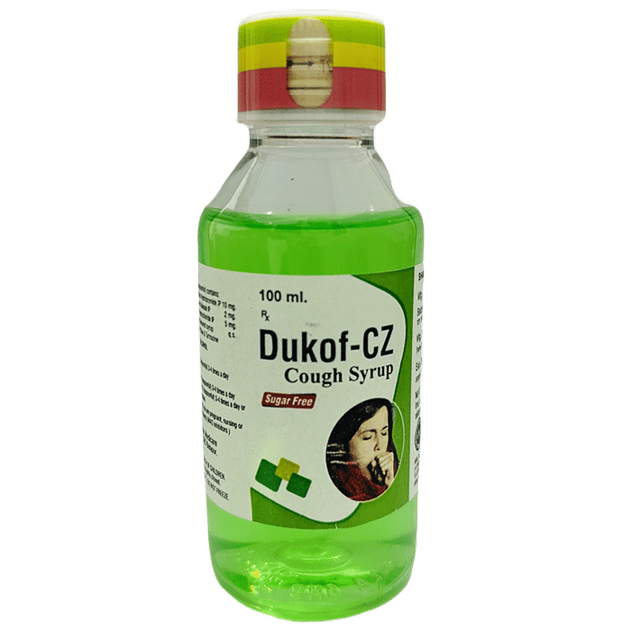Dukof-CZ Syrup Sugar Free - Classic Derma