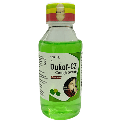 Dukof-CZ Syrup Sugar Free - Classic Derma