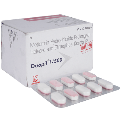 Duopil 1/500 Tablet PR - Classic Derma