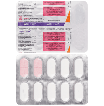 Duopil 2 Forte Tablet PR - Classic Derma