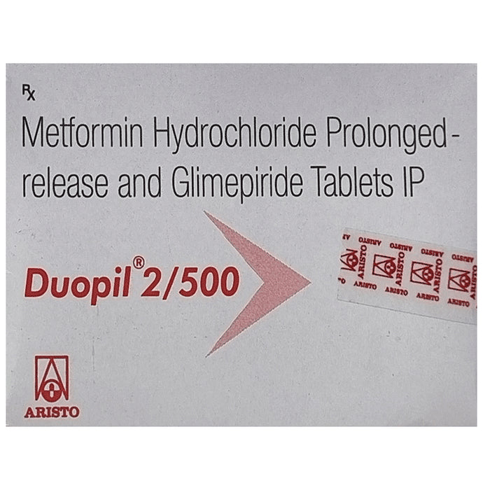 Duopil 2/500 Tablet PR - Classic Derma