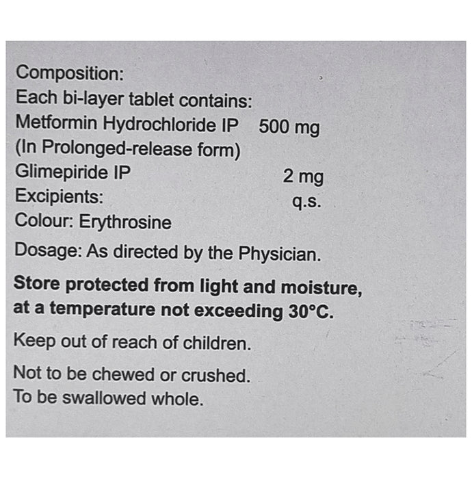 Duopil 2/500 Tablet PR