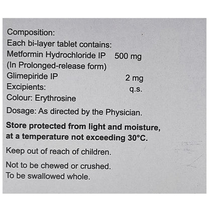 Duopil 2/500 Tablet PR