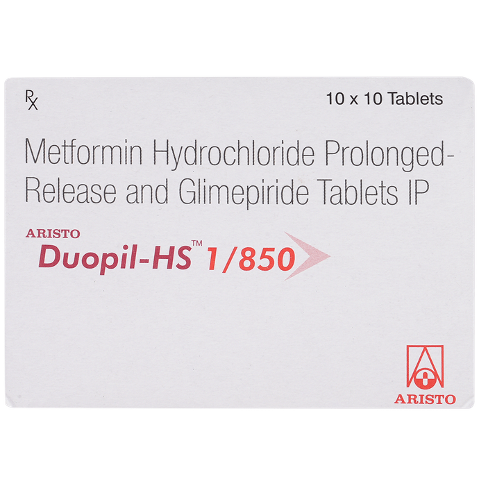 Duopil HS 1mg/850mg Tablet