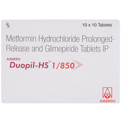 Duopil HS 1mg/850mg Tablet