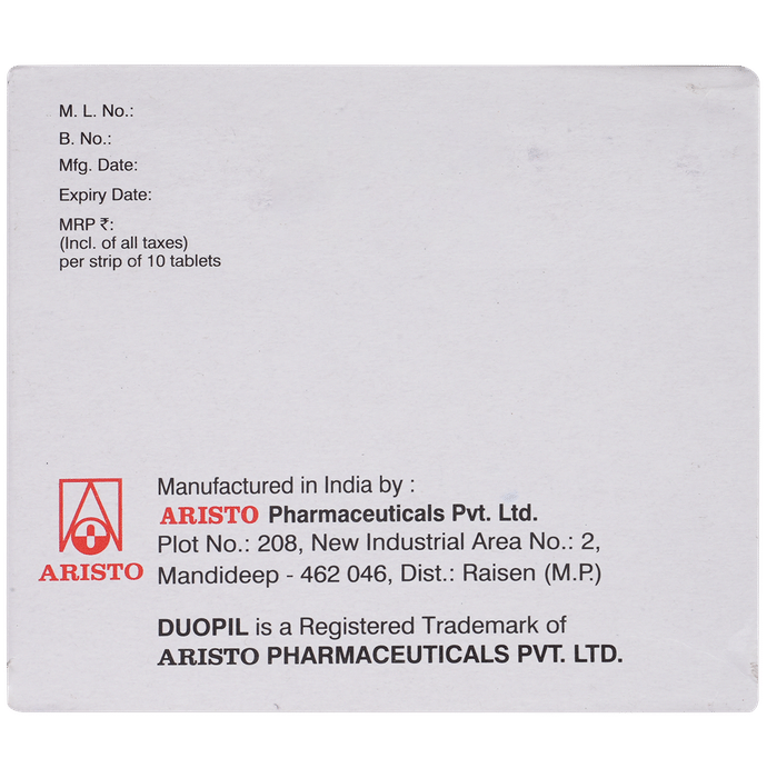 Duopil HS 1mg/850mg Tablet