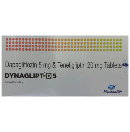 Dynaglipt D 5mg/20mg Tablet - Classic Derma