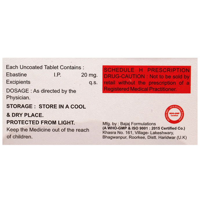 Ebative 20 Tablet