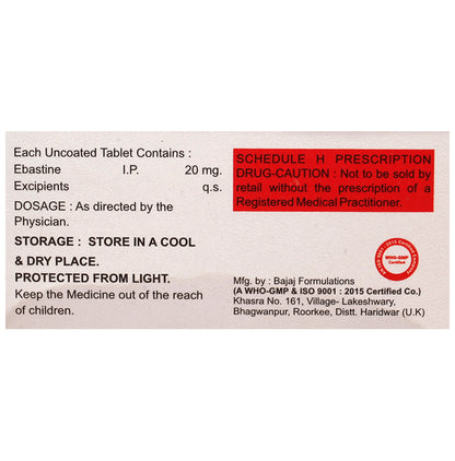 Ebative 20 Tablet