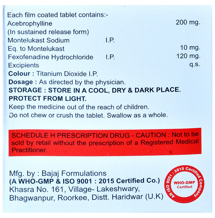 Ecoair-LC Tablet SR