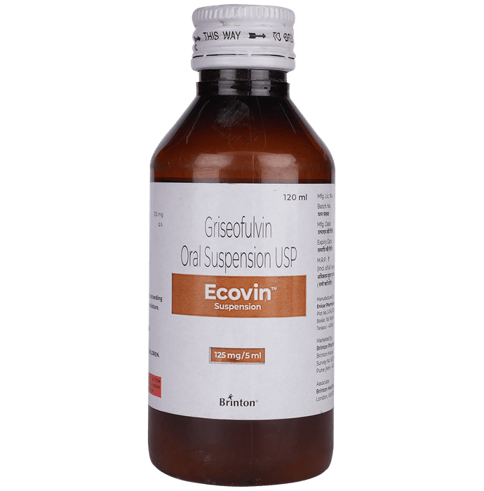 Ecovin 125mg Oral Suspension - Classic Derma
