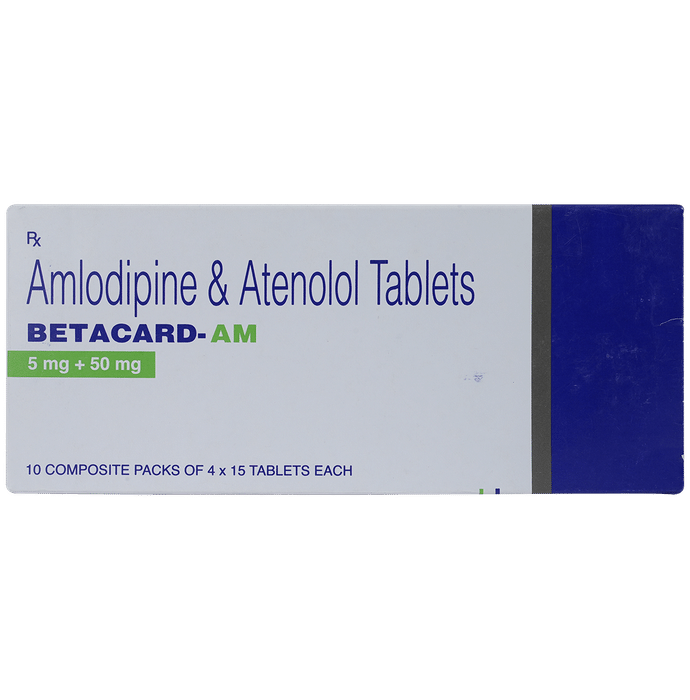 Buy Betacard-AM 5mg/50mg Tablet Online | Classic Derma – Classic Derma-UAE