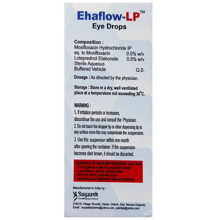 Ehaflow-LP Eye Drop BAK Free