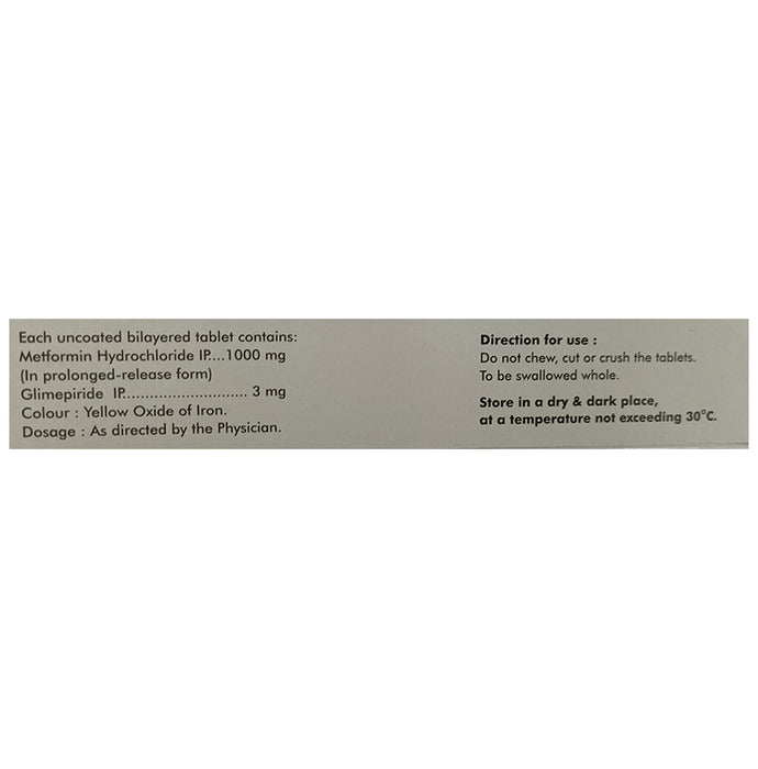 Diapride M3 Forte Tablet PR