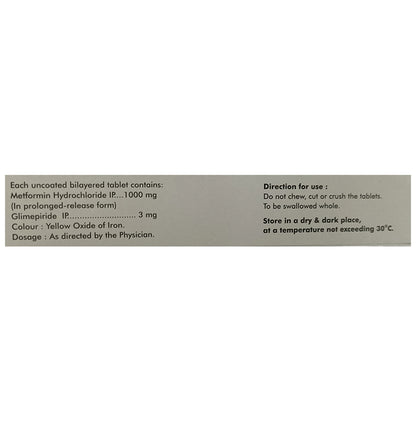 Diapride M3 Forte Tablet PR
