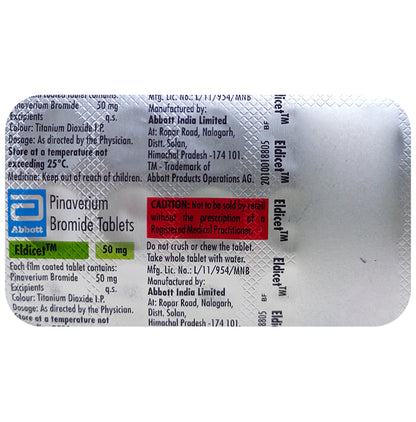 Eldicet 50mg Tablet - Classic Derma