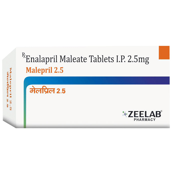 Malepril 2.5 Tablet - Classic Derma