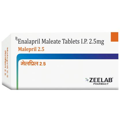 Malepril 2.5 Tablet - Classic Derma