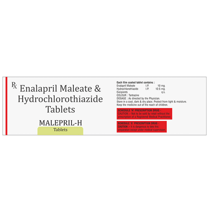 Malepril-H Tablet
