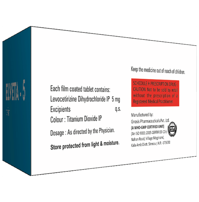 Buy Elveta 5 Tablet Online | Classic Derma – Classic Derma-UAE