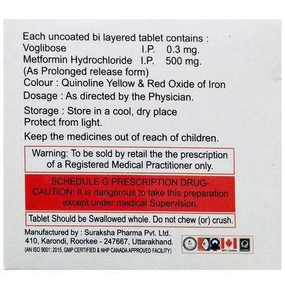 Elvog-M 0.3 Tablet PR