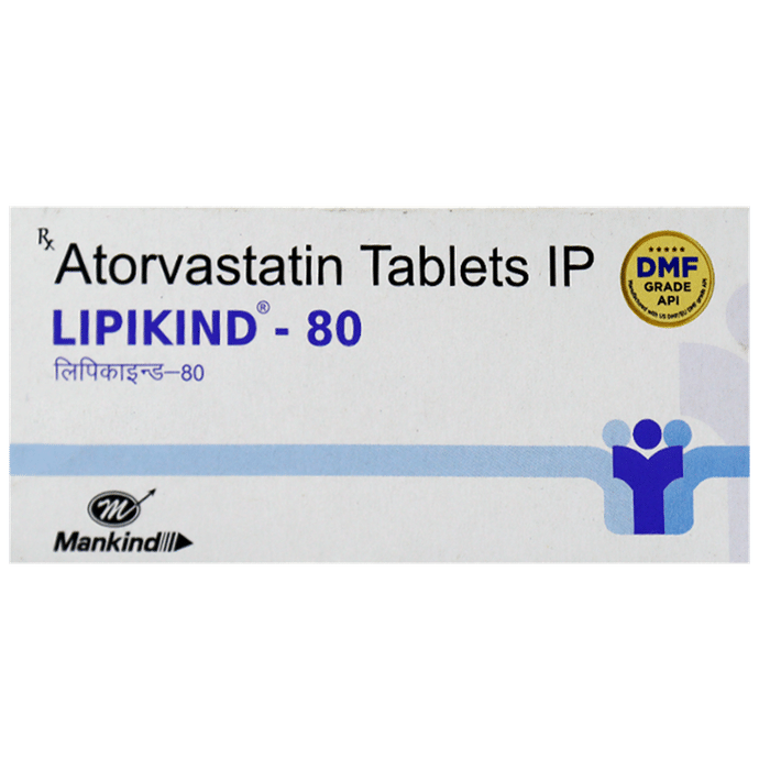Lipikind 80 Tablet - Classic Derma
