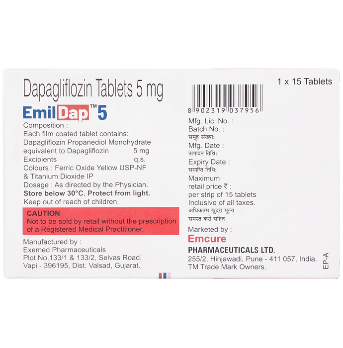 Emildap 5 Tablet