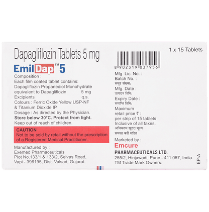 Emildap 5 Tablet
