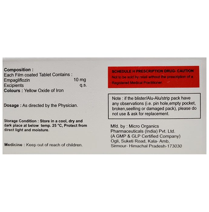 Empacon 10mg Tablet