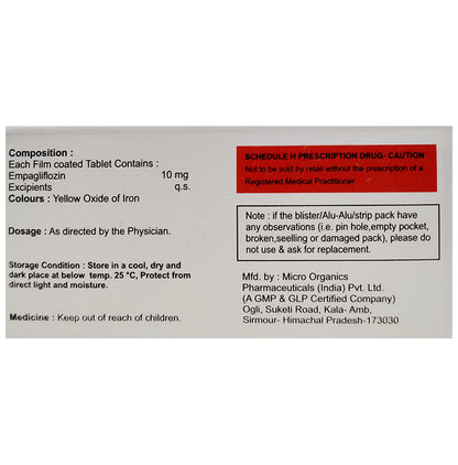 Empacon 10mg Tablet