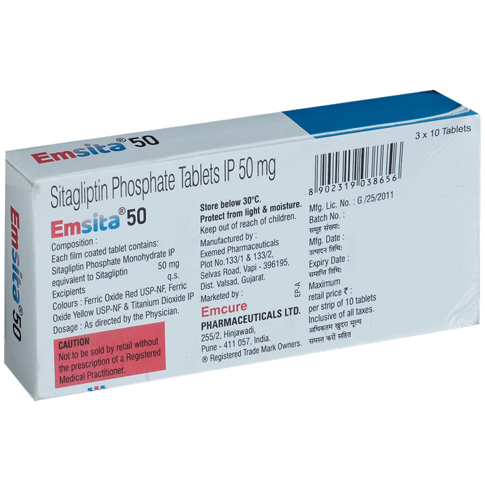 Emsita 50mg Tablet