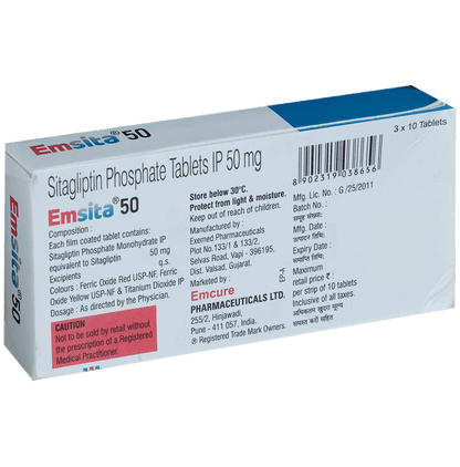 Emsita 50mg Tablet