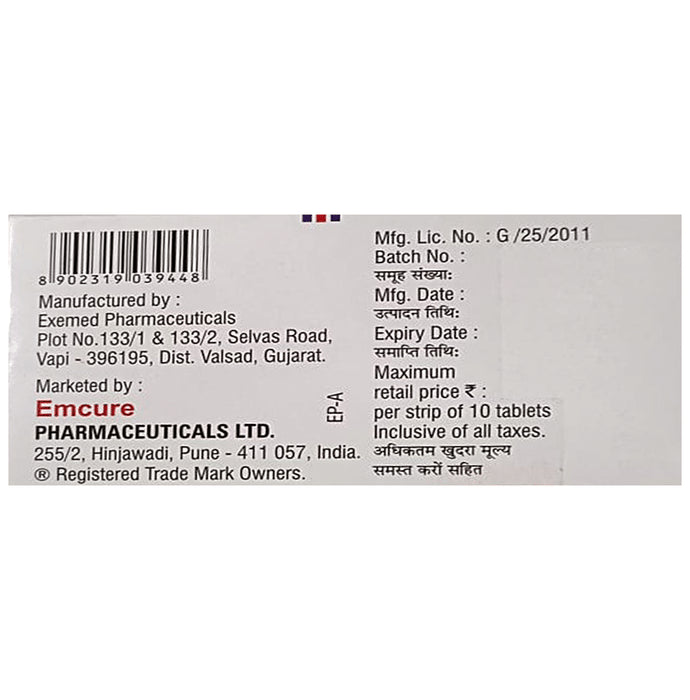 Emsita-D 50/10 Tablet