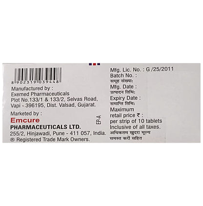 Emsita-D 50/10 Tablet