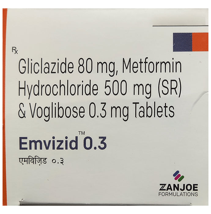 Emvizid 0.3 Tablet SR - Classic Derma
