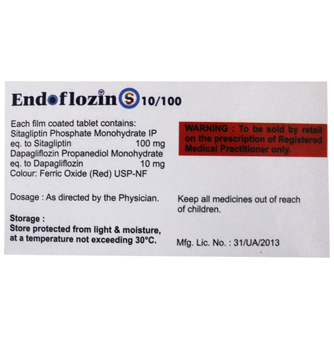 Endoflozin S 10/100 Tablet