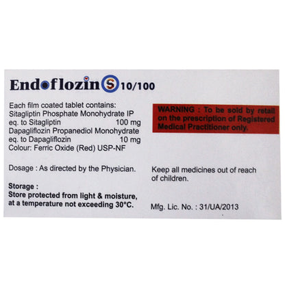 Endoflozin S 10/100 Tablet