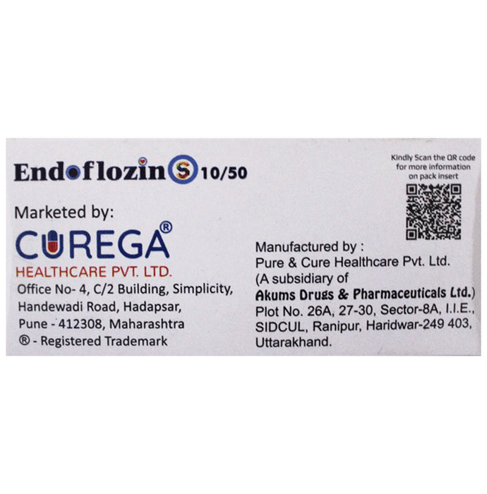 Endoflozin S 10/50 Tablet