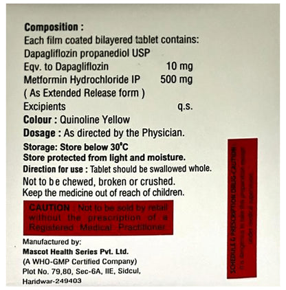 Endoflozin-M Tablet ER