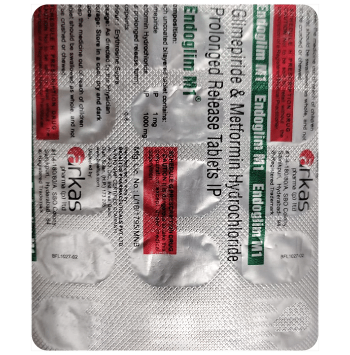 Endoglim M1 Tablet PR - Classic Derma